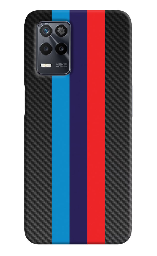 BMW Stripes Pattern Realme 9 5G Back Cover