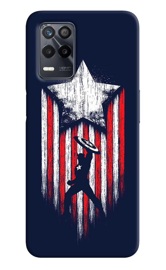 Captain America Marvel Art Realme 9 5G Back Cover