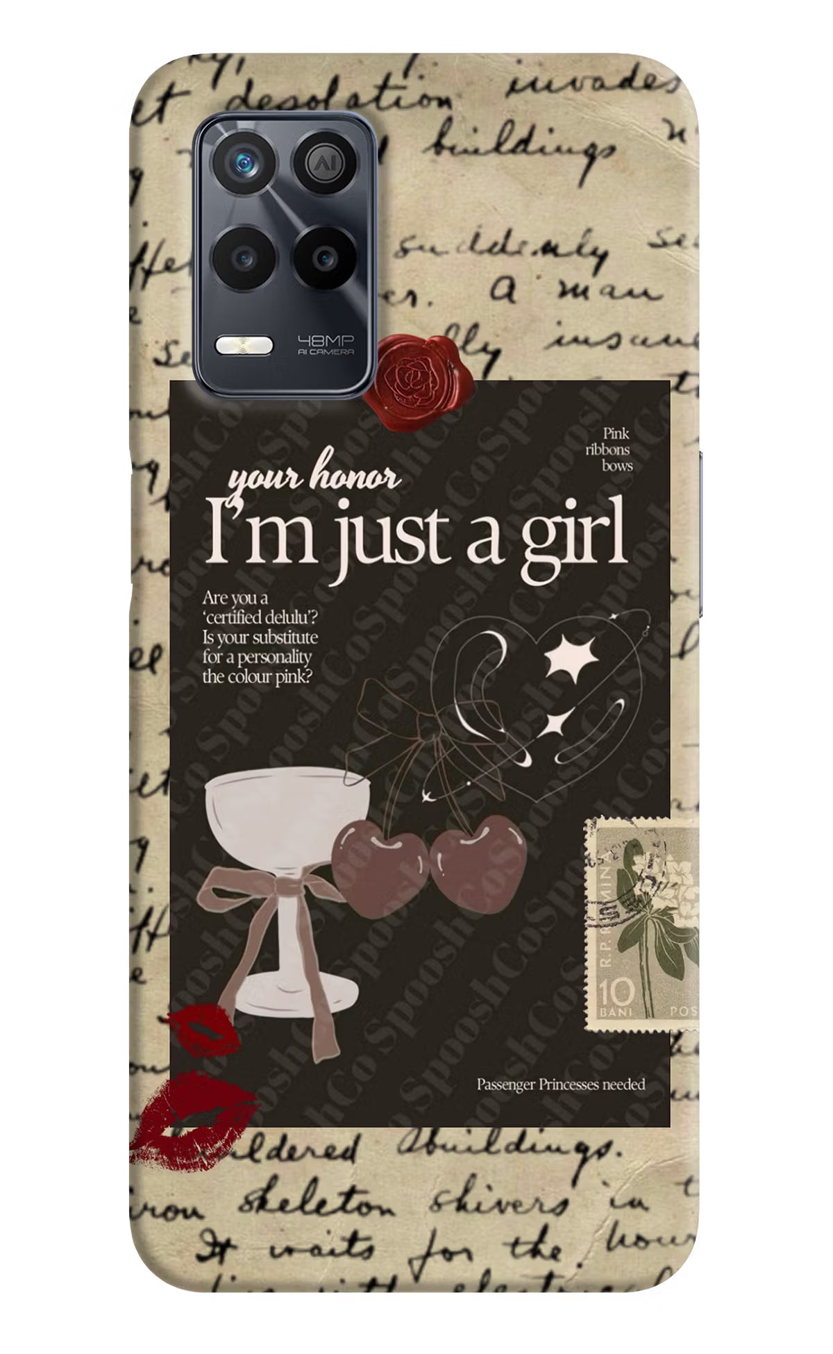 I am just a girl Realme 9 5G Back Cover