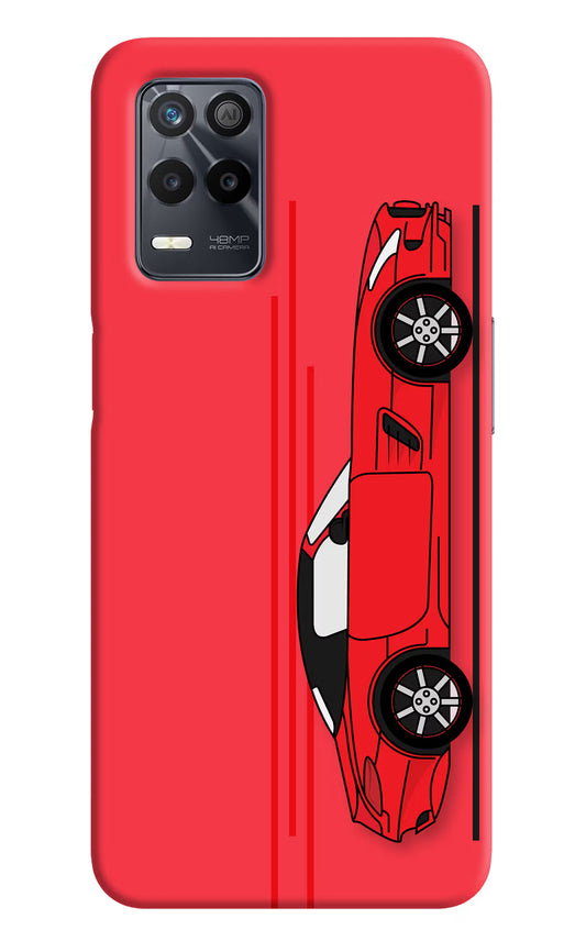 Red Velocity Realme 9 5G Back Cover