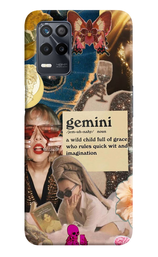 Gemini Zodiac Realme 9 5G Hard Case Back Cover by Casekaro