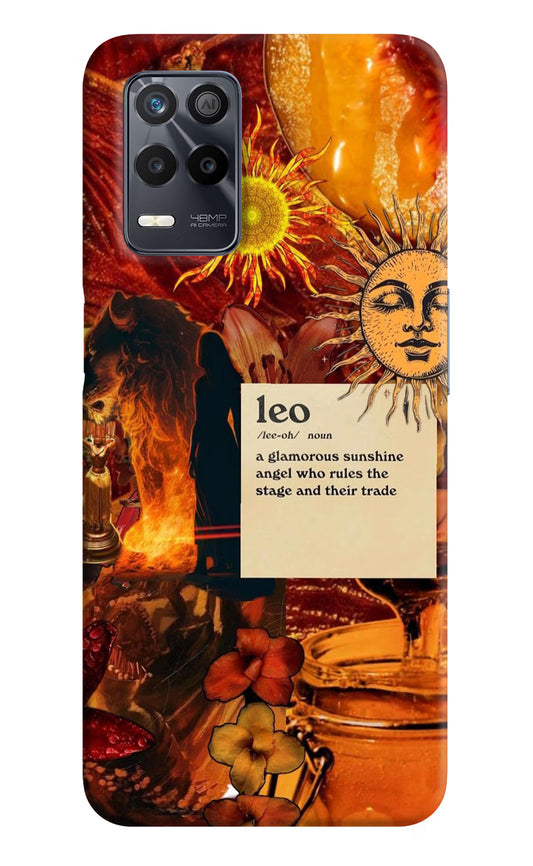 Leo Zodiac Realme 9 5G Hard Case Back Cover by Casekaro