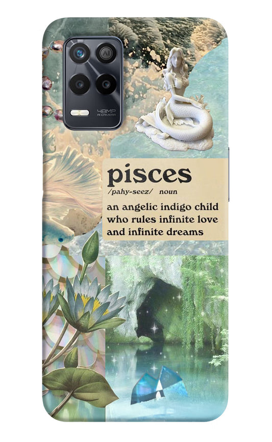 Pisces Zodiac Realme 9 5G Hard Case Back Cover by Casekaro