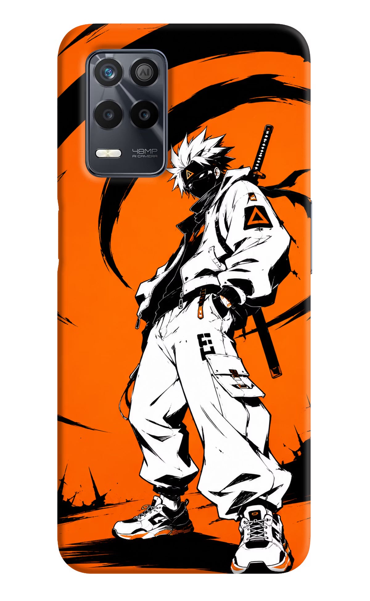 Street Samurai  Realme 9 5G Hard Case Back Cover by Casekaro