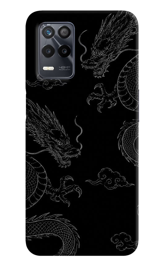Twin Dragons Realme 9 5G Hard Case Back Cover by Casekaro