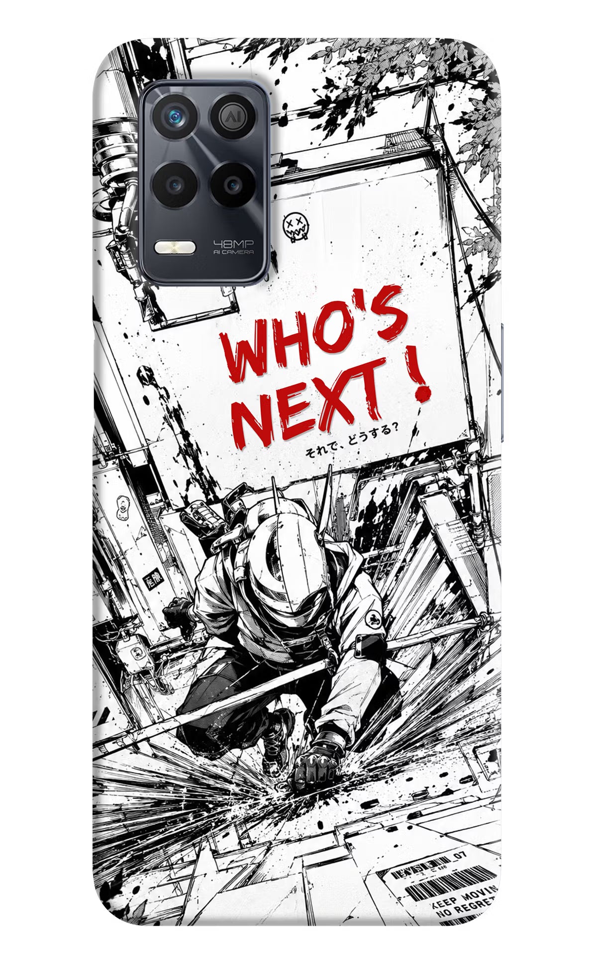 Who's Next Realme 9 5G Hard Case Back Cover by Casekaro