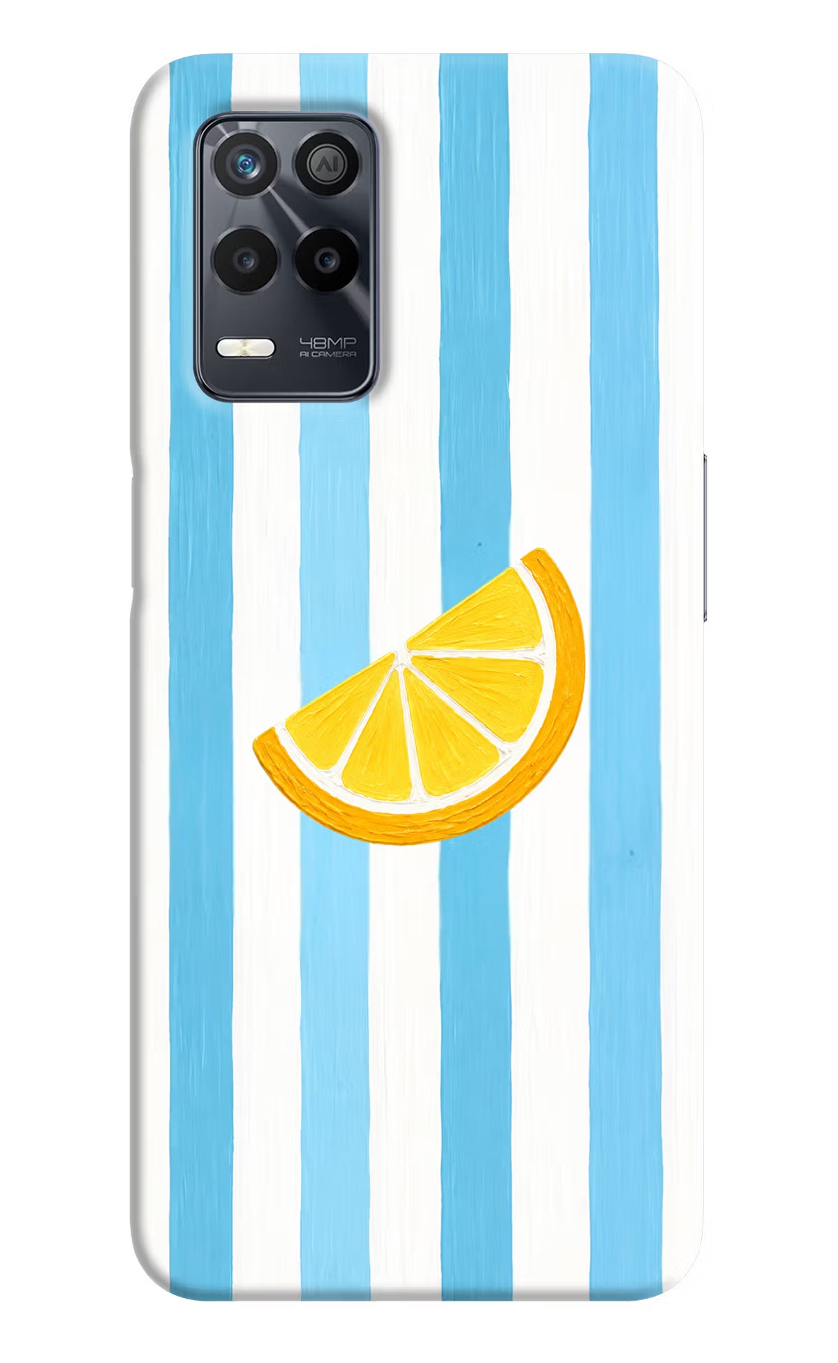 Summer Lemon Realme 9 5G Hard Case Back Cover by Casekaro
