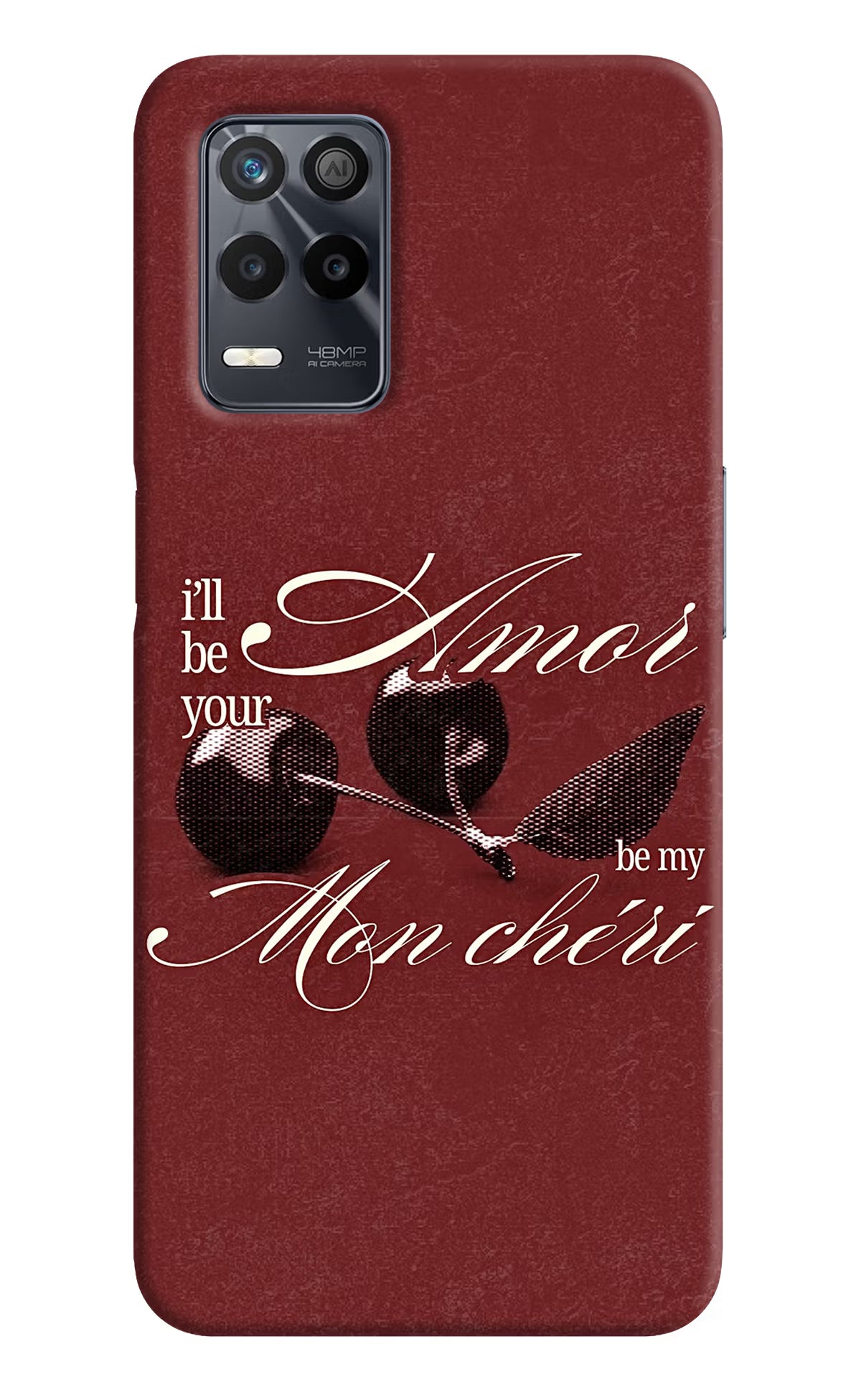 Velvet Cherry Realme 9 5G Back Cover