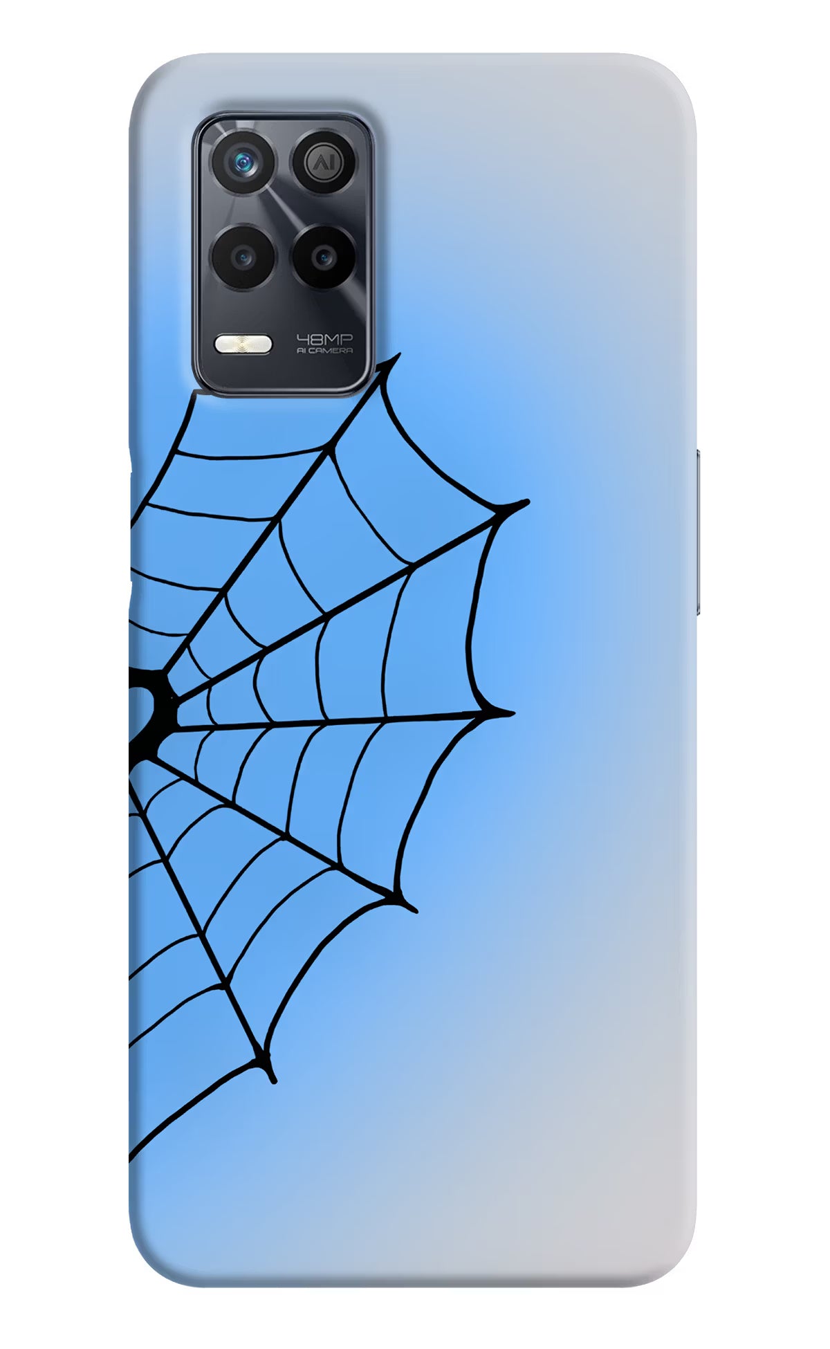 Blue Web Realme 9 5G Back Cover