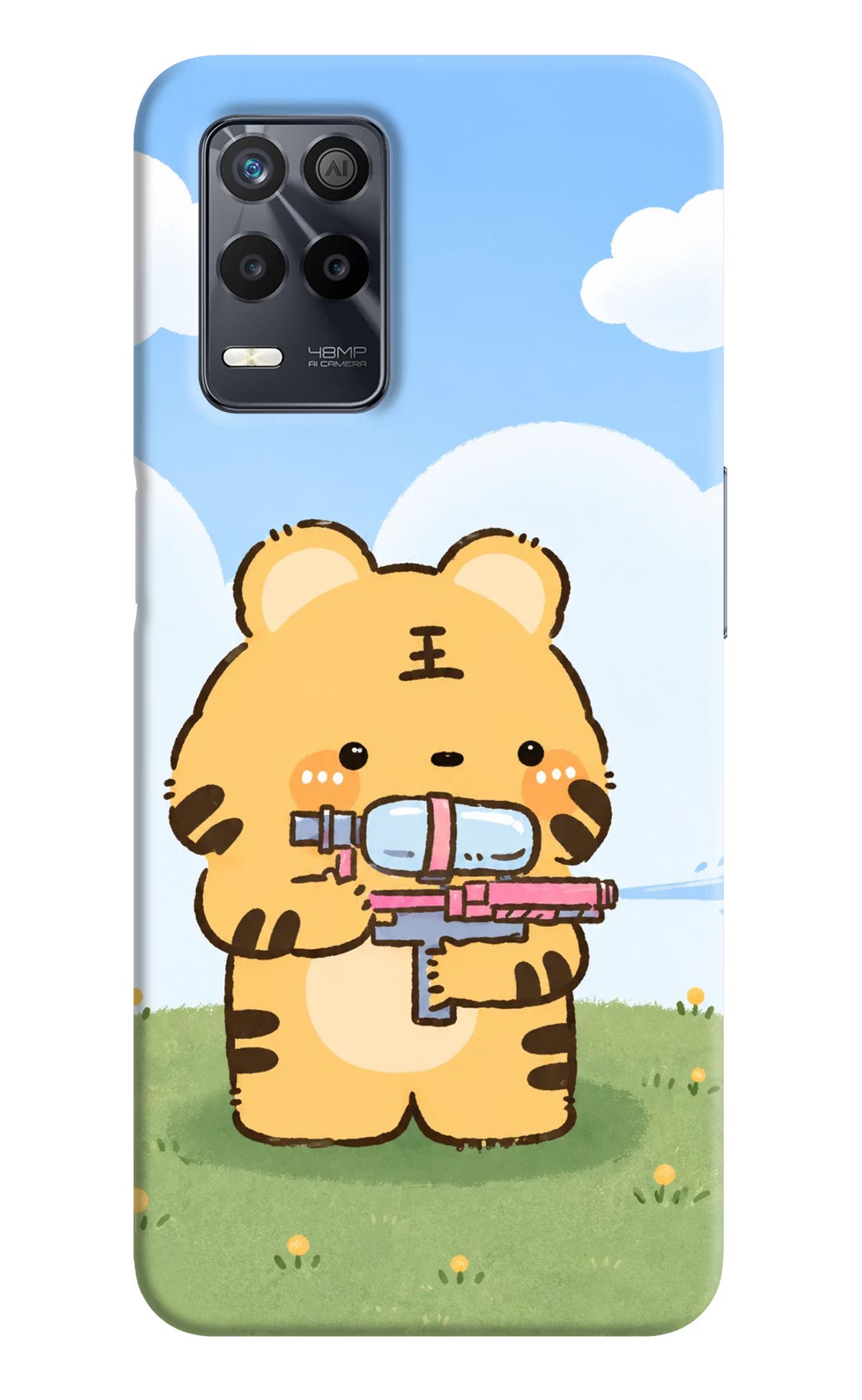 Tiger Treat Realme 9 5G Back Cover