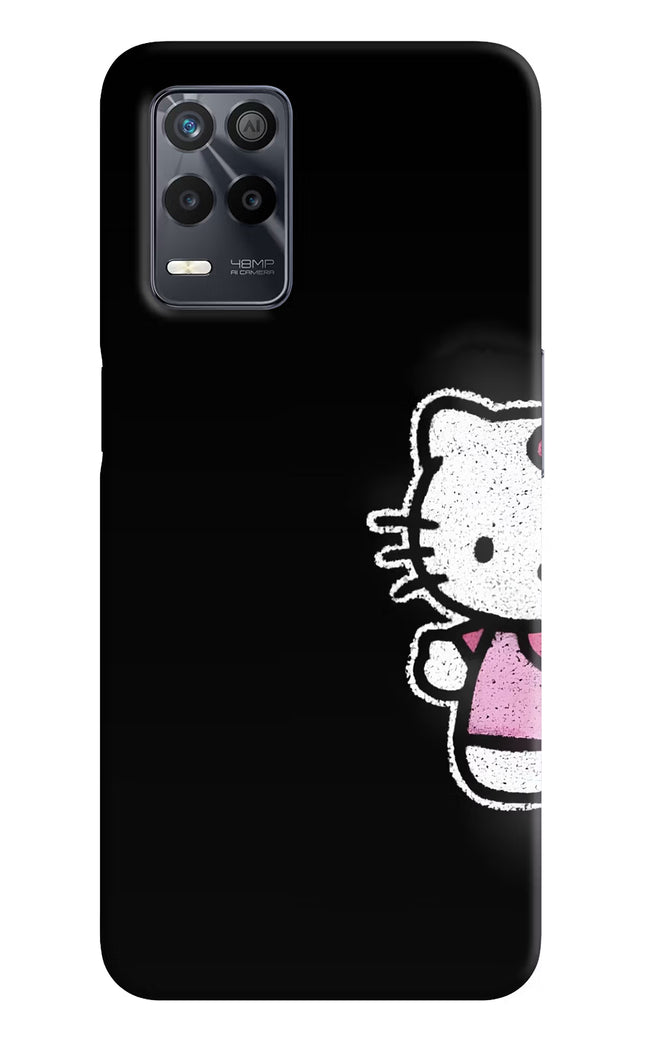 Kitty Charm Realme 9 5G Hard Case Back Cover by Casekaro