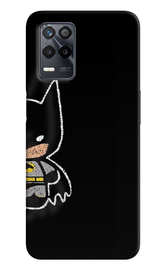 Bat Kitty Realme 9 5G Hard Case Back Cover by Casekaro
