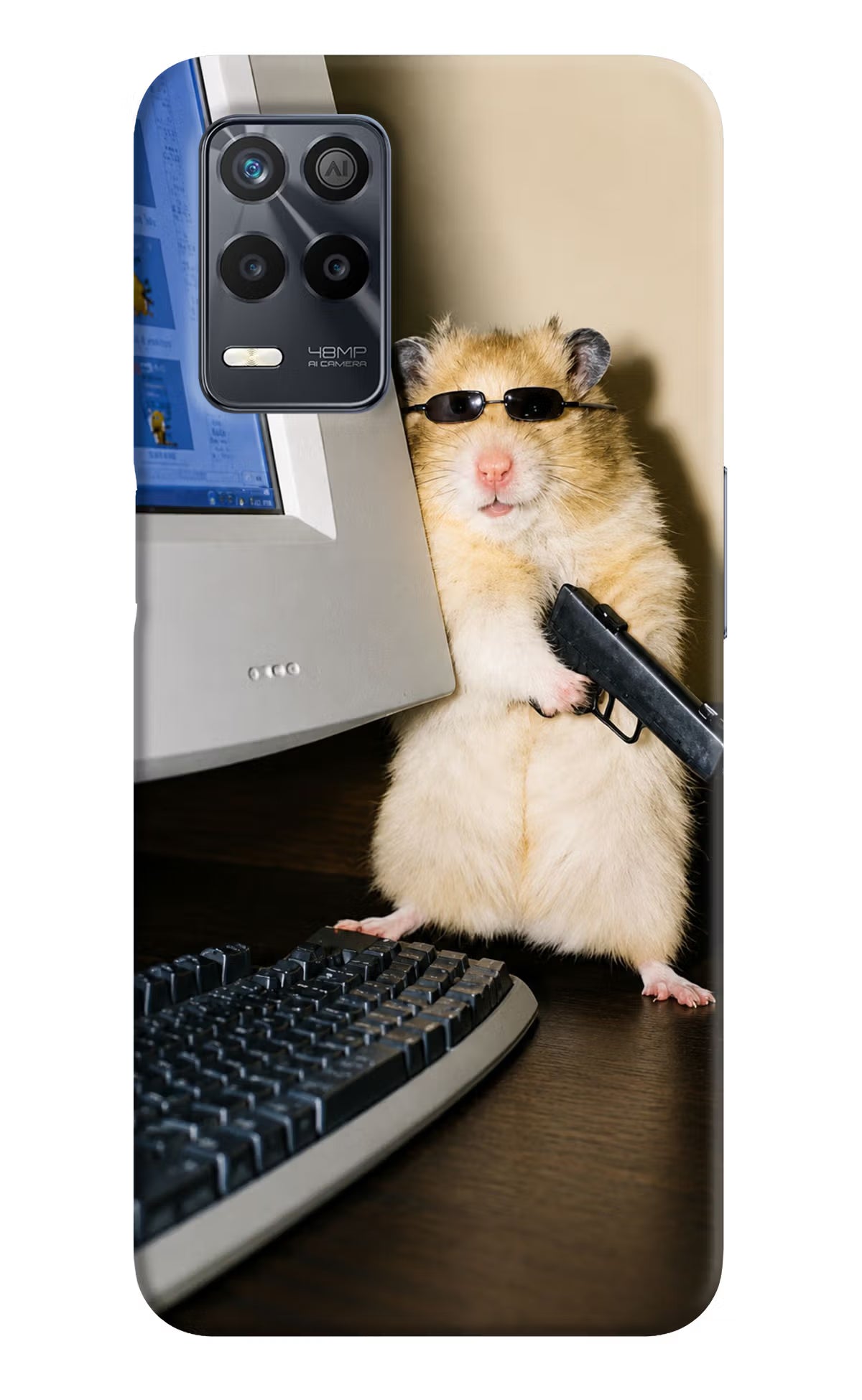 Hacker Hamster Realme 9 5G Back Cover