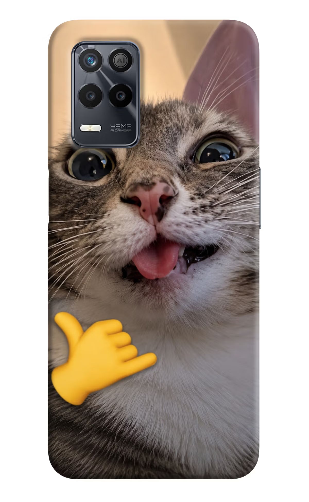 Silly Cat Call Realme 9 5G Back Cover