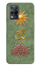 Om & Lotus Realme 9 5G Back Cover