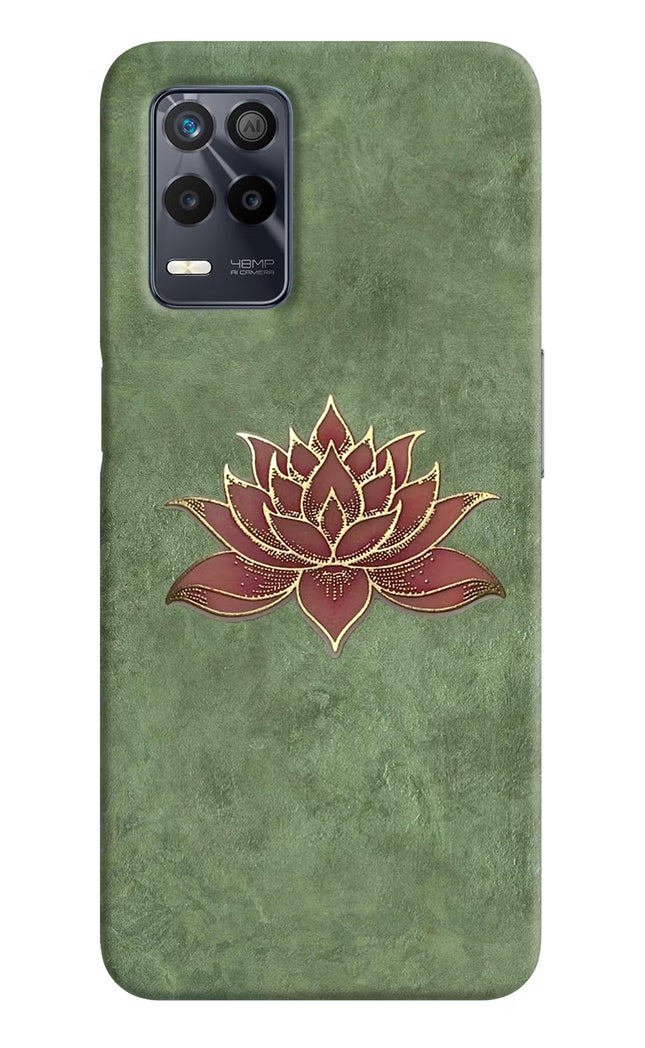 Lotus Grace Realme 9 5G Hard Case Back Cover by Casekaro