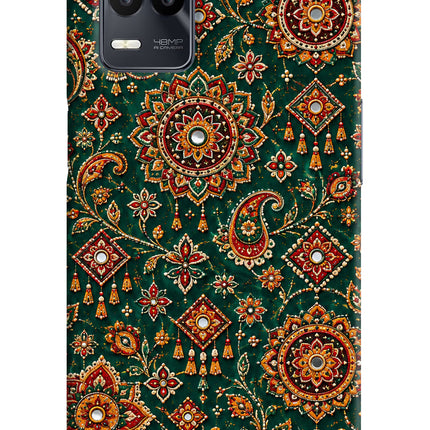 Green Pataka Realme 9 5G Hard Case Back Cover by Casekaro