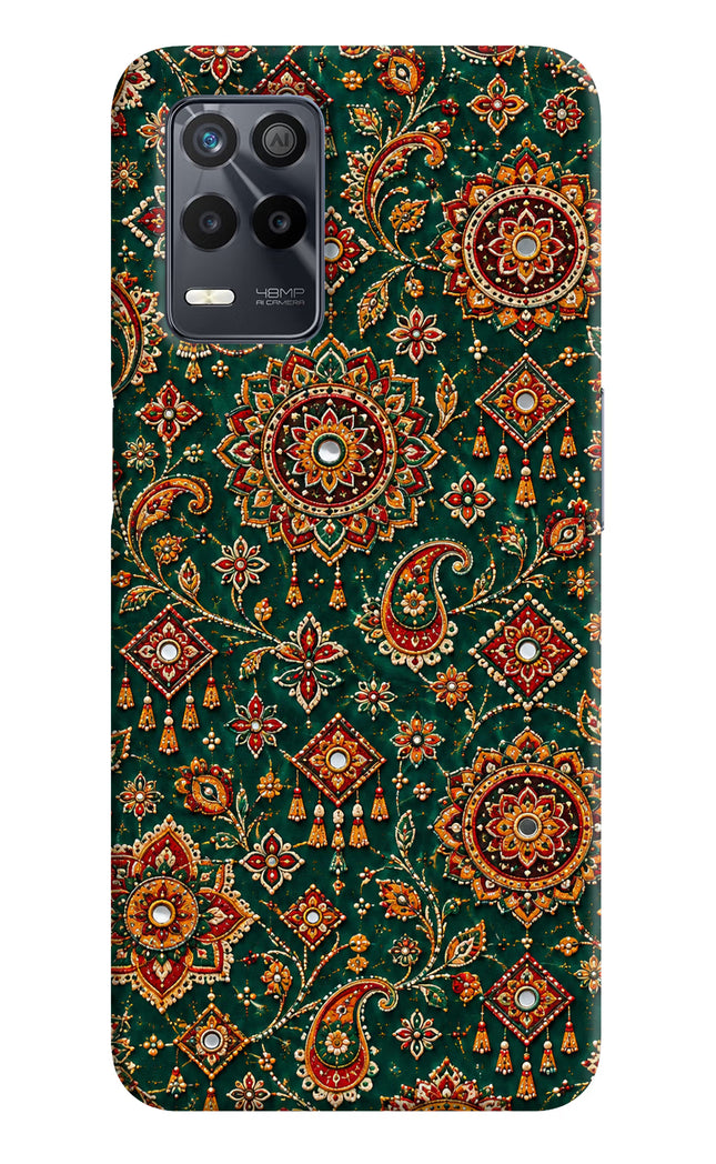 Green Pataka Realme 9 5G Hard Case Back Cover by Casekaro