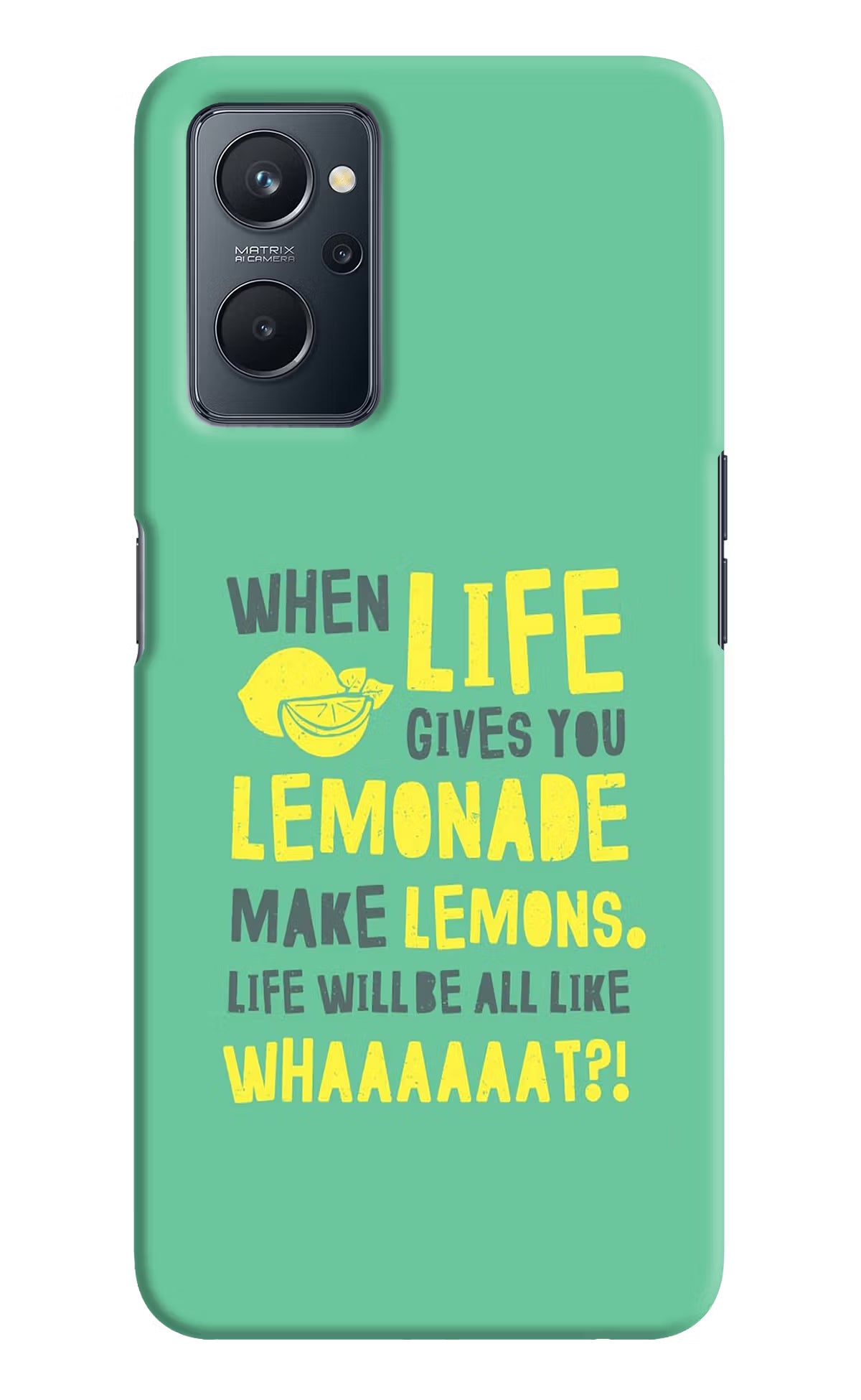 Quote Realme 9i 4G Hard Case Back Cover by Casekaro