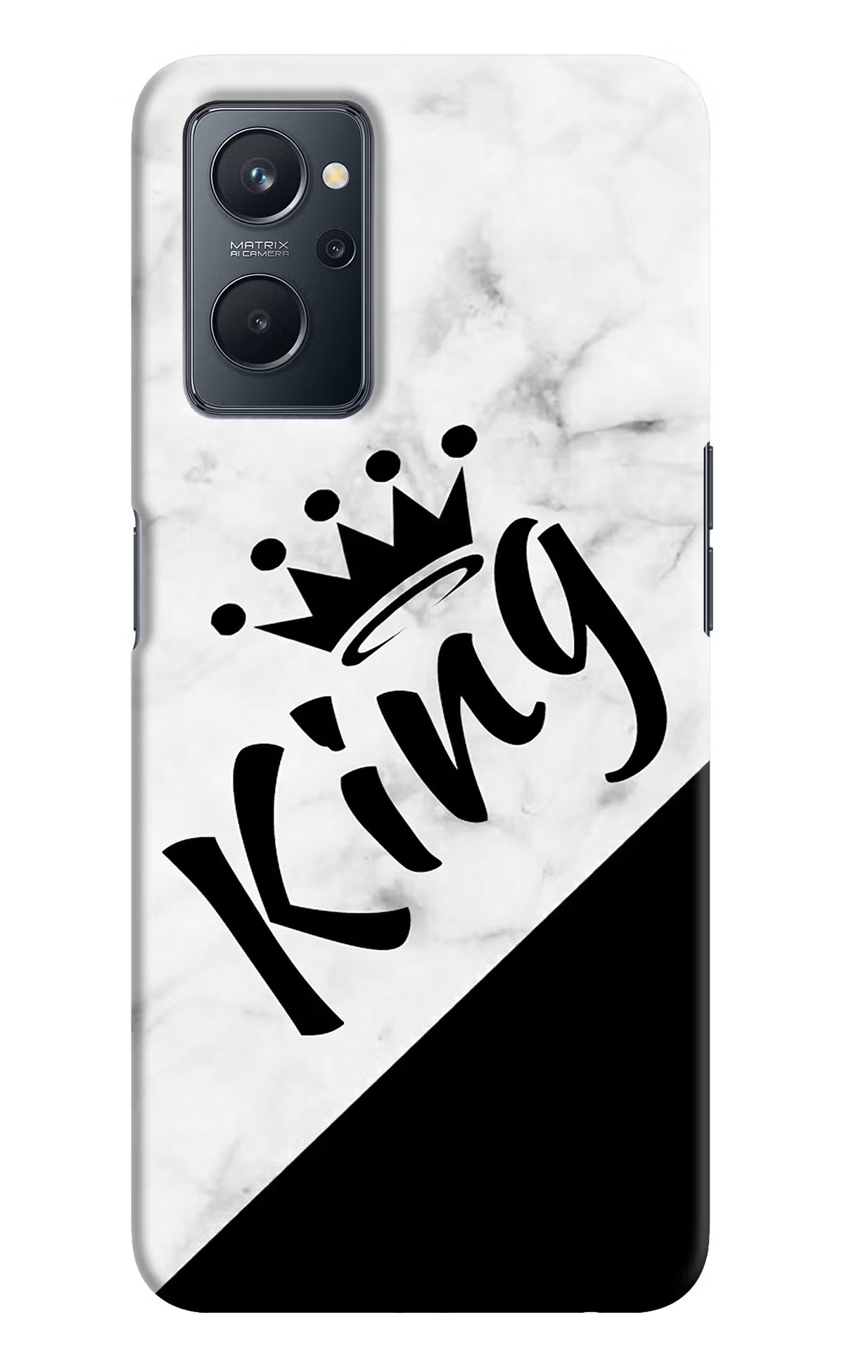 King Realme 9i 4G Hard Case Back Cover by Casekaro