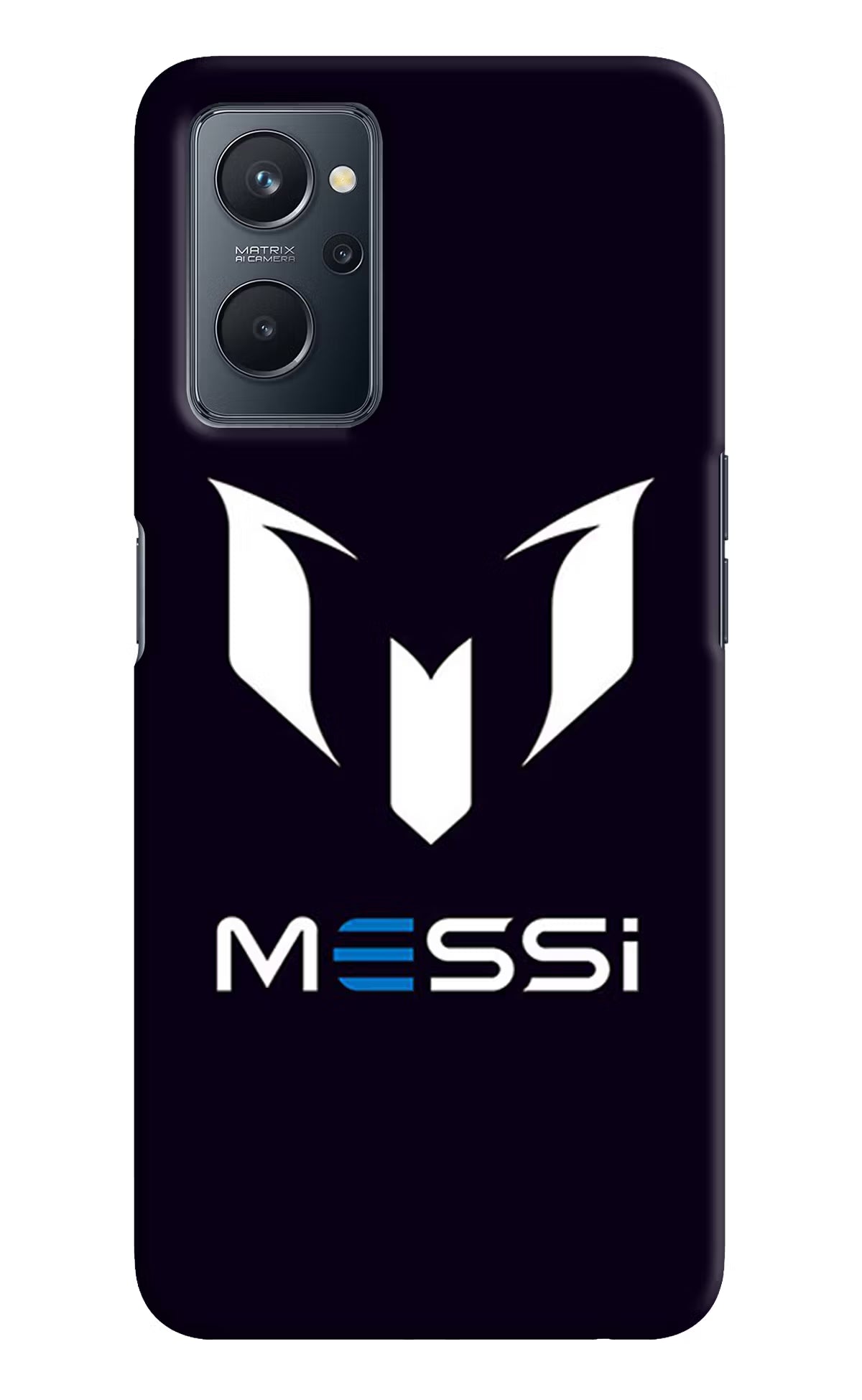 Messi Logo Realme 9i 4G Hard Case Back Cover by Casekaro