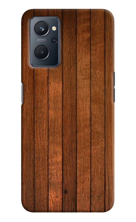 Wooden Artwork Bands Realme 9i 4G Hard Case Back Cover by Casekaro
