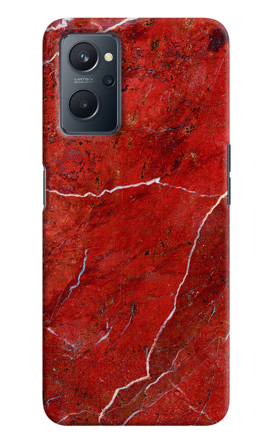 Red Marble Design Realme 9i 4G Hard Case Back Cover by Casekaro
