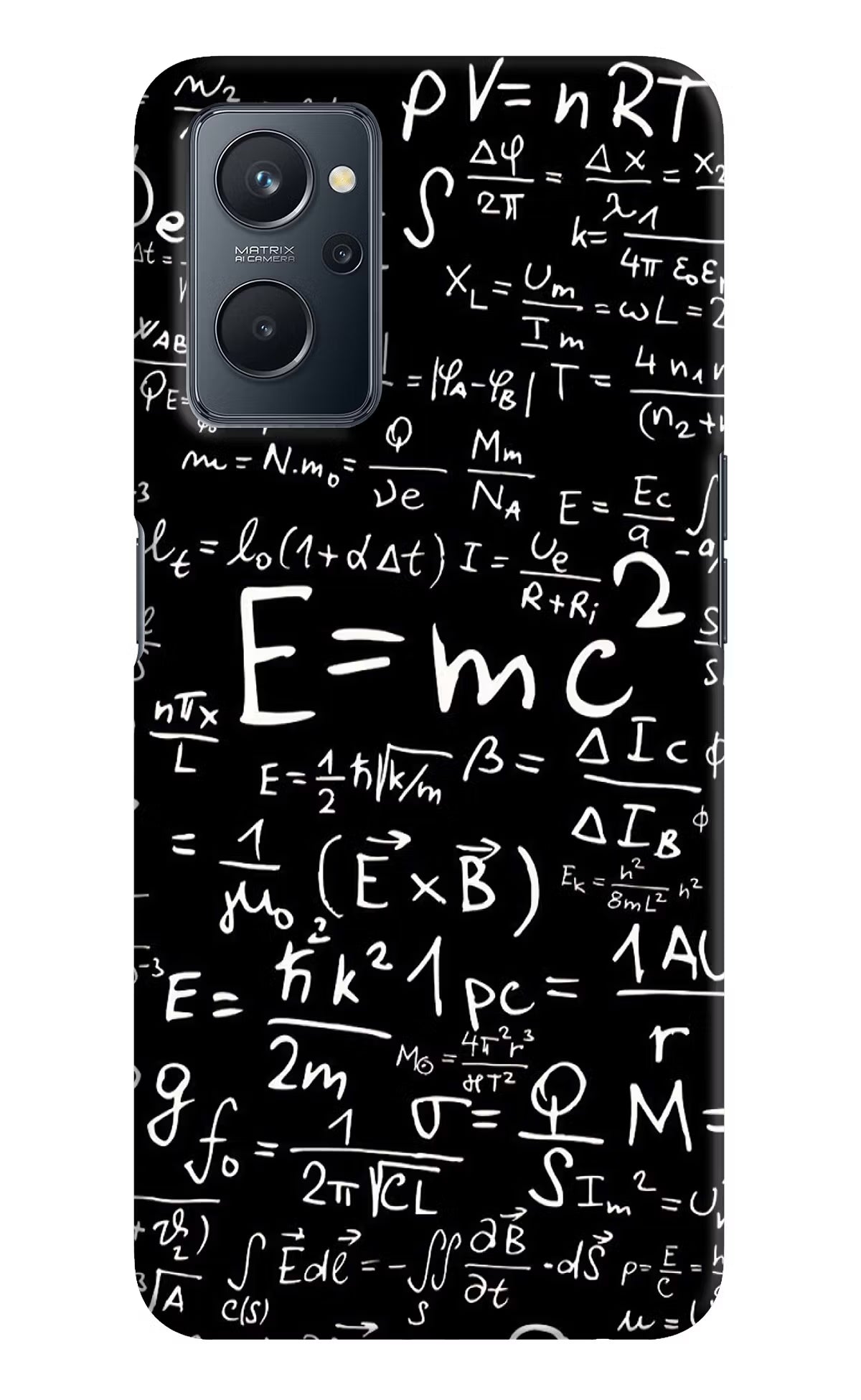 Physics Formula Realme 9i 4G Hard Case Back Cover by Casekaro