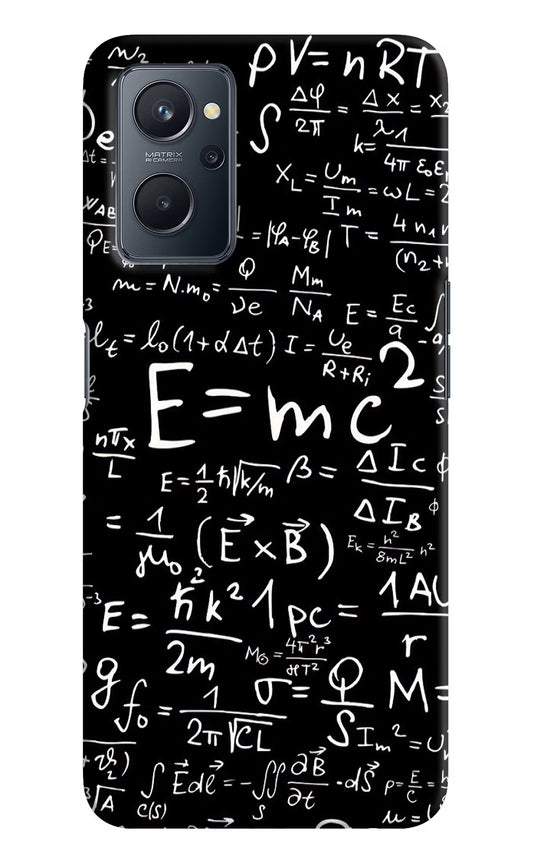 Physics Formula Realme 9i 4G Hard Case Back Cover by Casekaro
