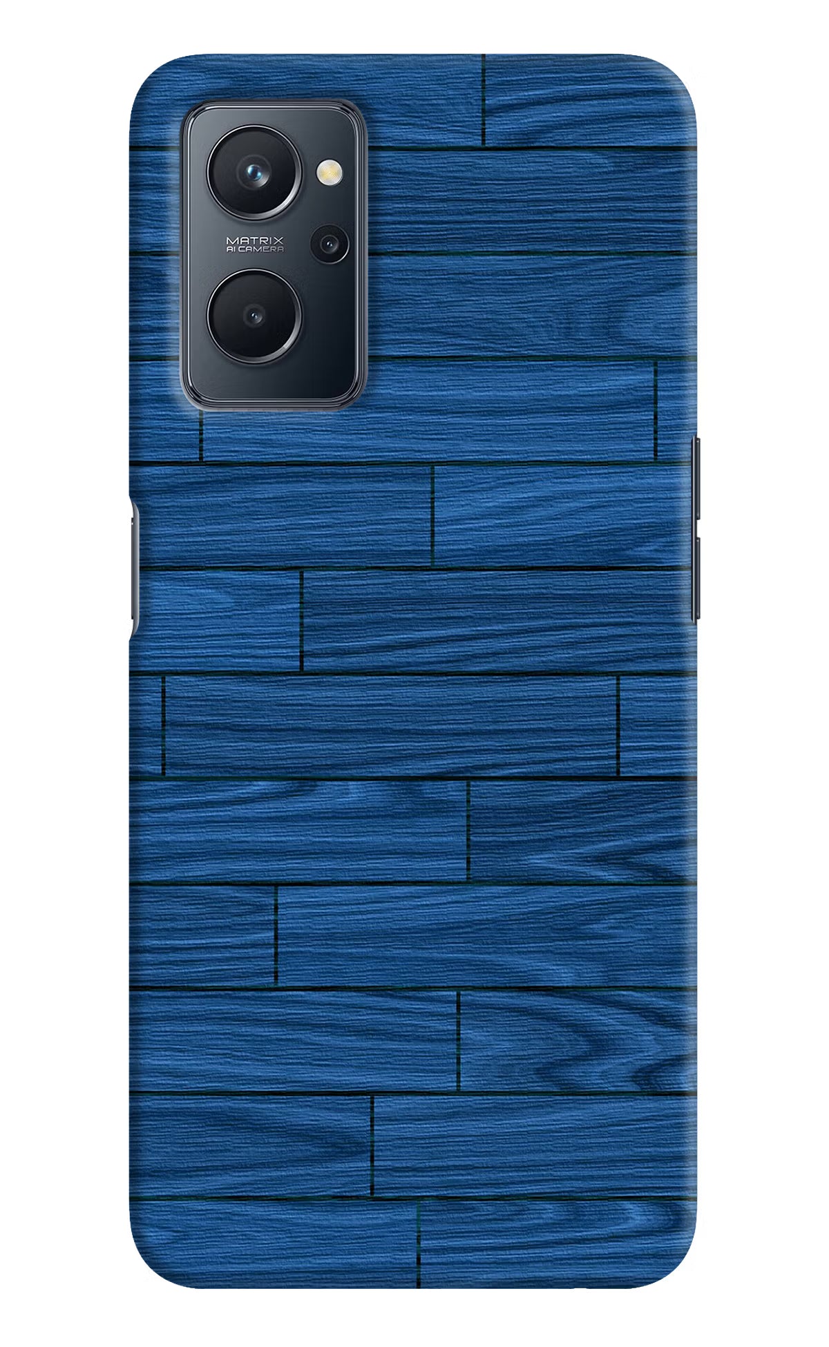 Wooden Texture Realme 9i 4G Hard Case Back Cover by Casekaro