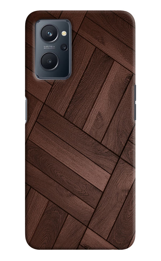Wooden Texture Design Realme 9i 4G Hard Case Back Cover by Casekaro