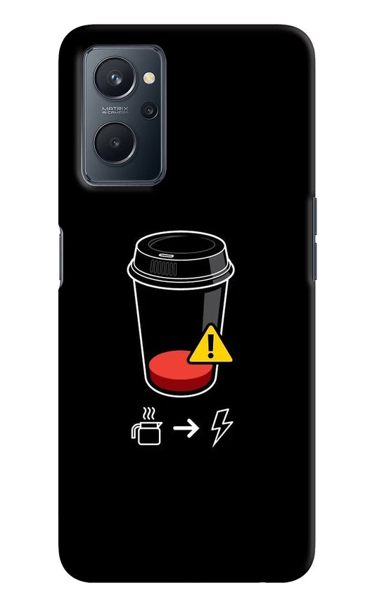 Coffee Realme 9i 4G Hard Case Back Cover by Casekaro