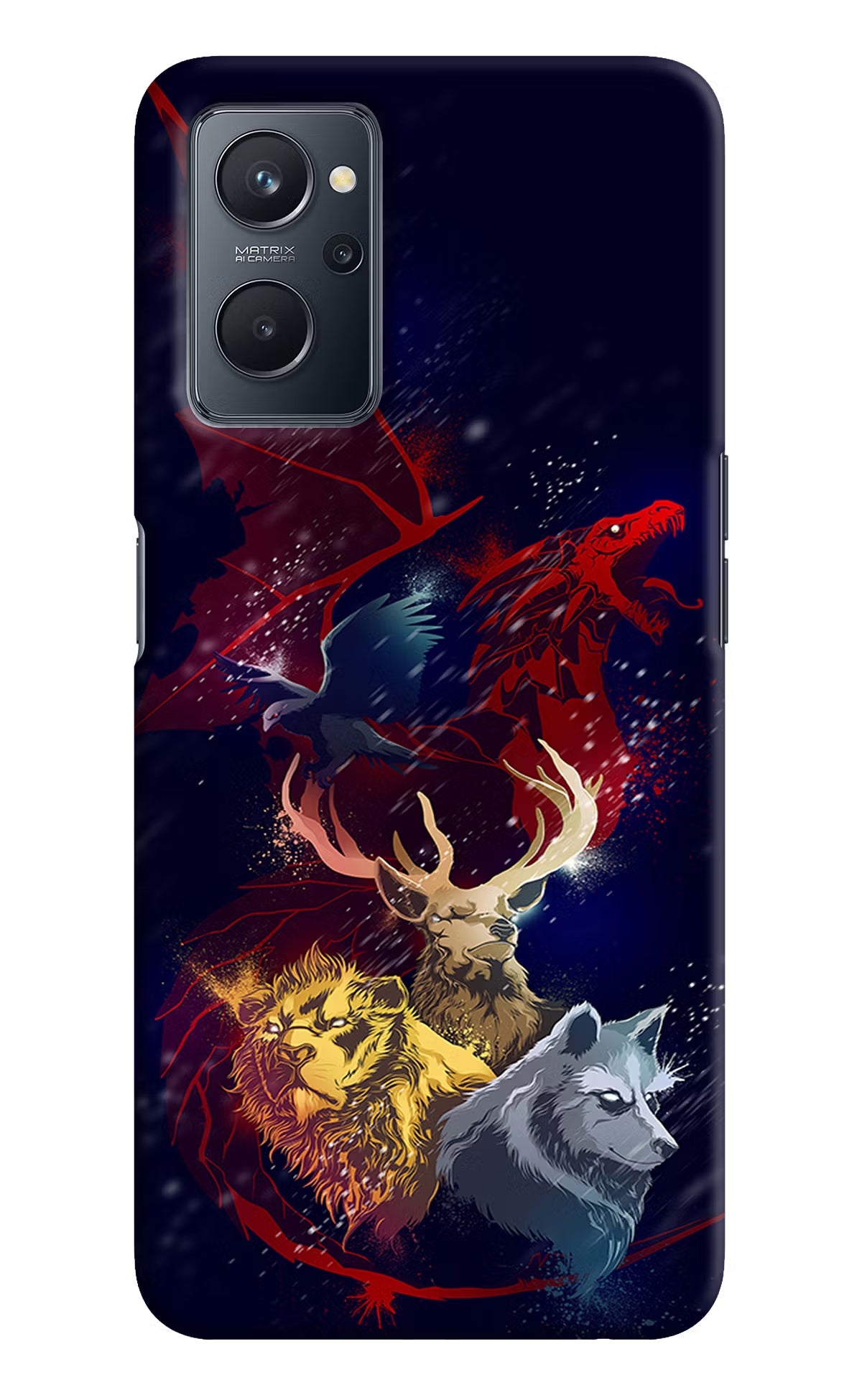 Game Of Thrones Realme 9i 4G Hard Case Back Cover by Casekaro