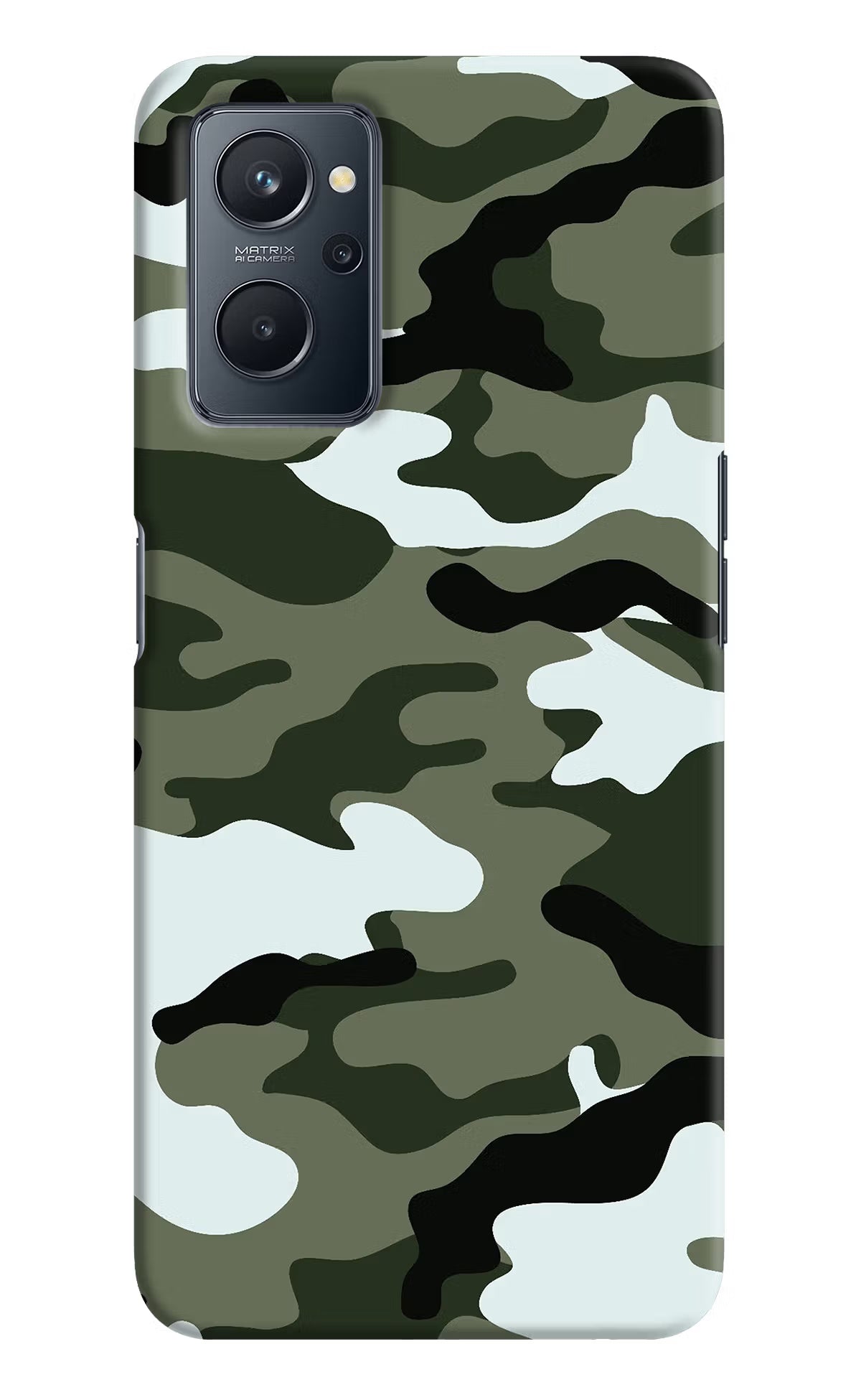 Camouflage Realme 9i 4G Hard Case Back Cover by Casekaro