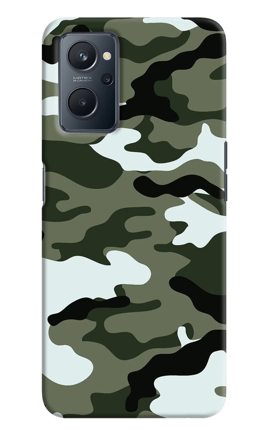 Camouflage Realme 9i 4G Hard Case Back Cover by Casekaro