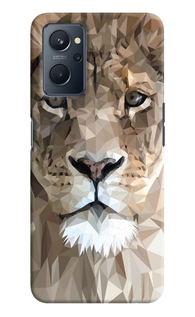 Lion Art Realme 9i 4G Hard Case Back Cover by Casekaro