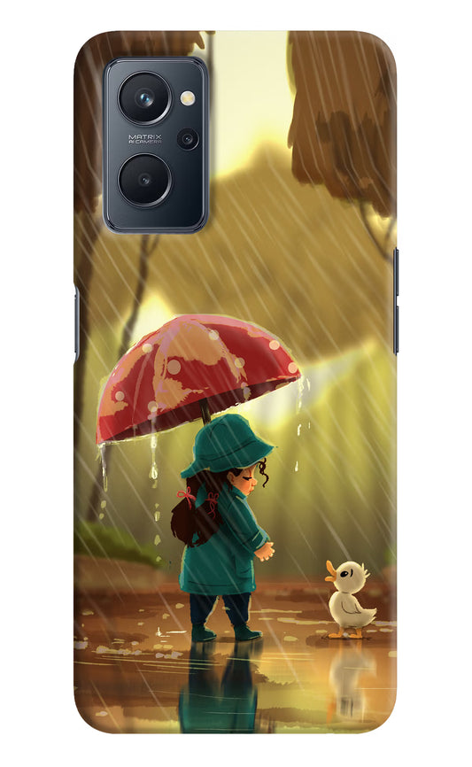 Rainy Day Realme 9i 4G Hard Case Back Cover by Casekaro
