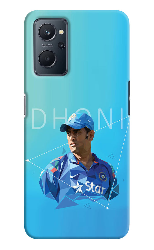 Dhoni Artwork Realme 9i 4G Hard Case Back Cover by Casekaro