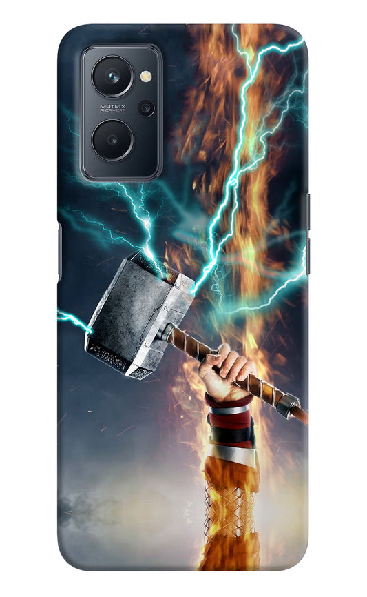 Thor Hammer Mjolnir Realme 9i 4G Hard Case Back Cover by Casekaro