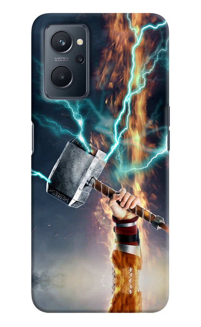 Thor Hammer Mjolnir Realme 9i 4G Hard Case Back Cover by Casekaro