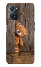 Teddy Wooden Realme 9i 4G Hard Case Back Cover by Casekaro