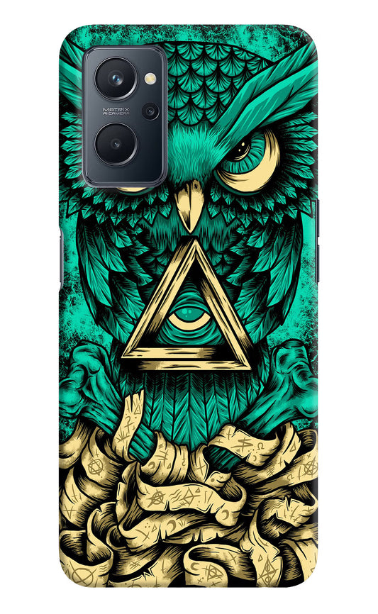 Green Owl Realme 9i 4G Hard Case Back Cover by Casekaro
