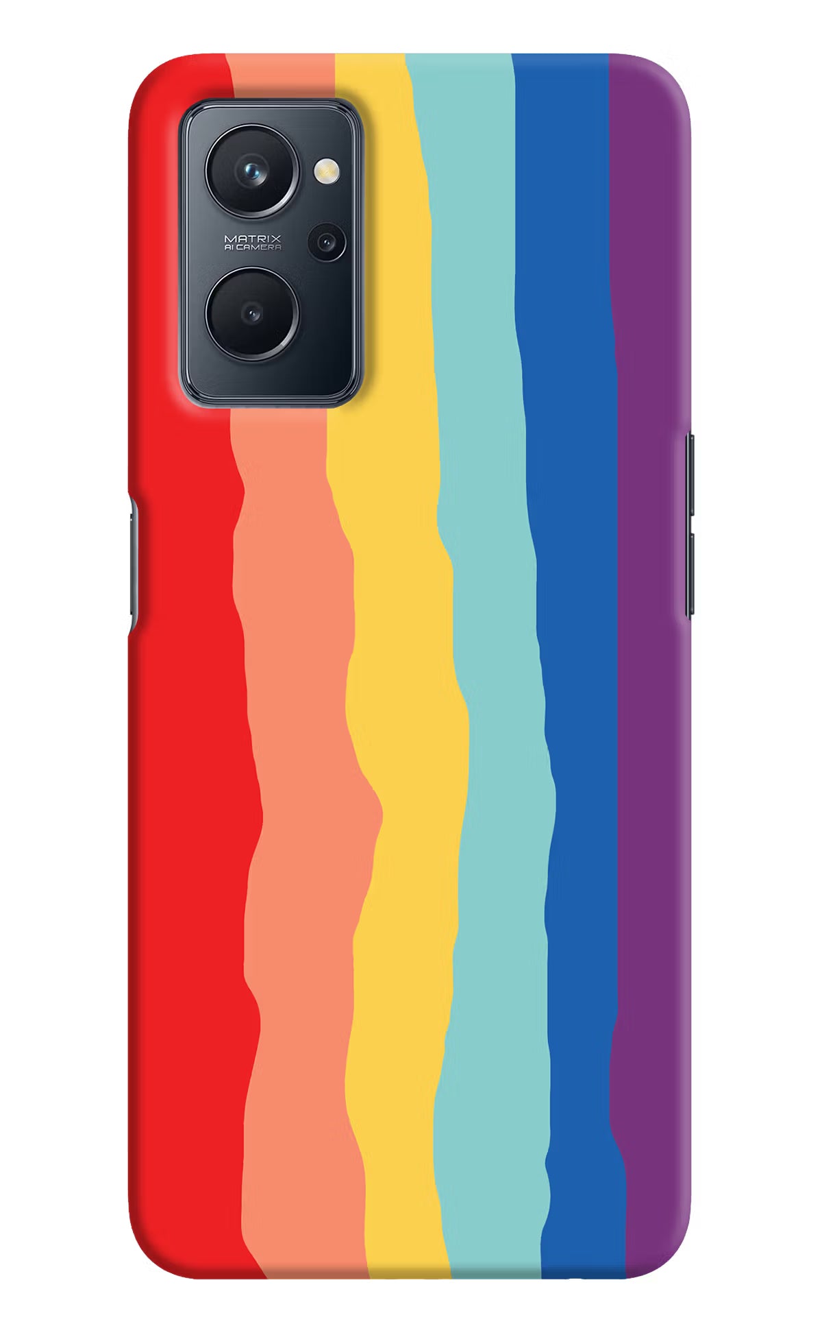 Rainbow Realme 9i 4G Hard Case Back Cover by Casekaro