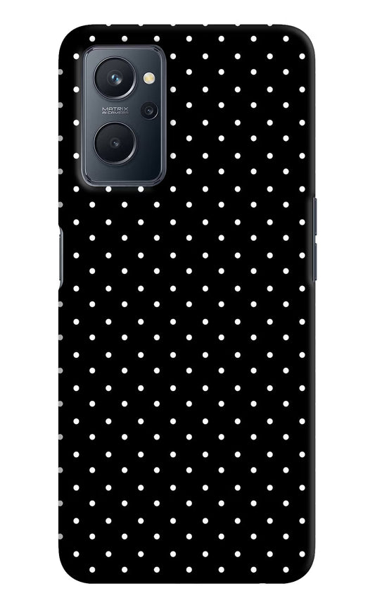 White Dots Realme 9i 4G Hard Case Back Cover by Casekaro