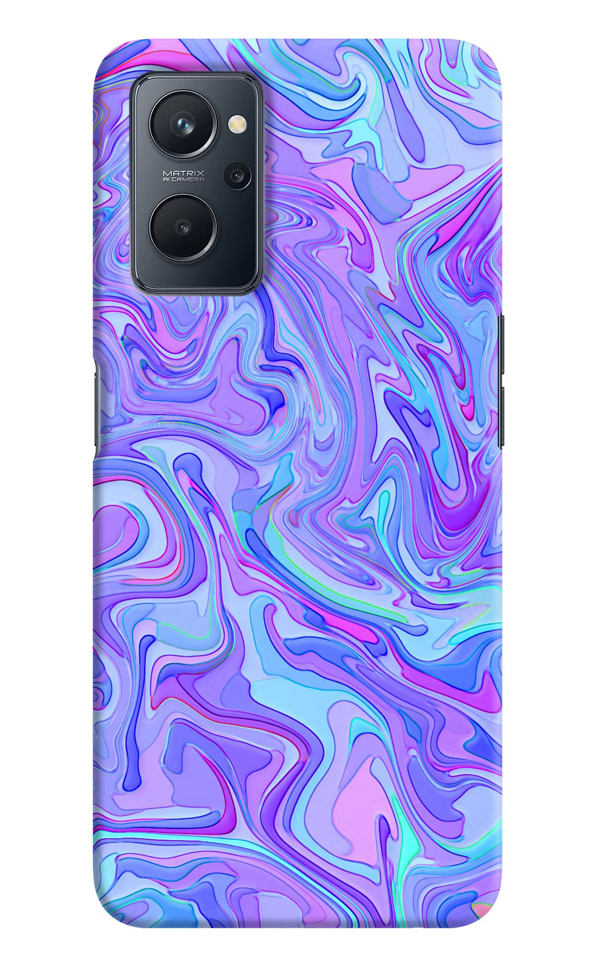 Glitter Realme 9i 4G Hard Case Back Cover by Casekaro