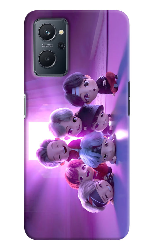 BTS Chibi Realme 9i 4G Hard Case Back Cover by Casekaro