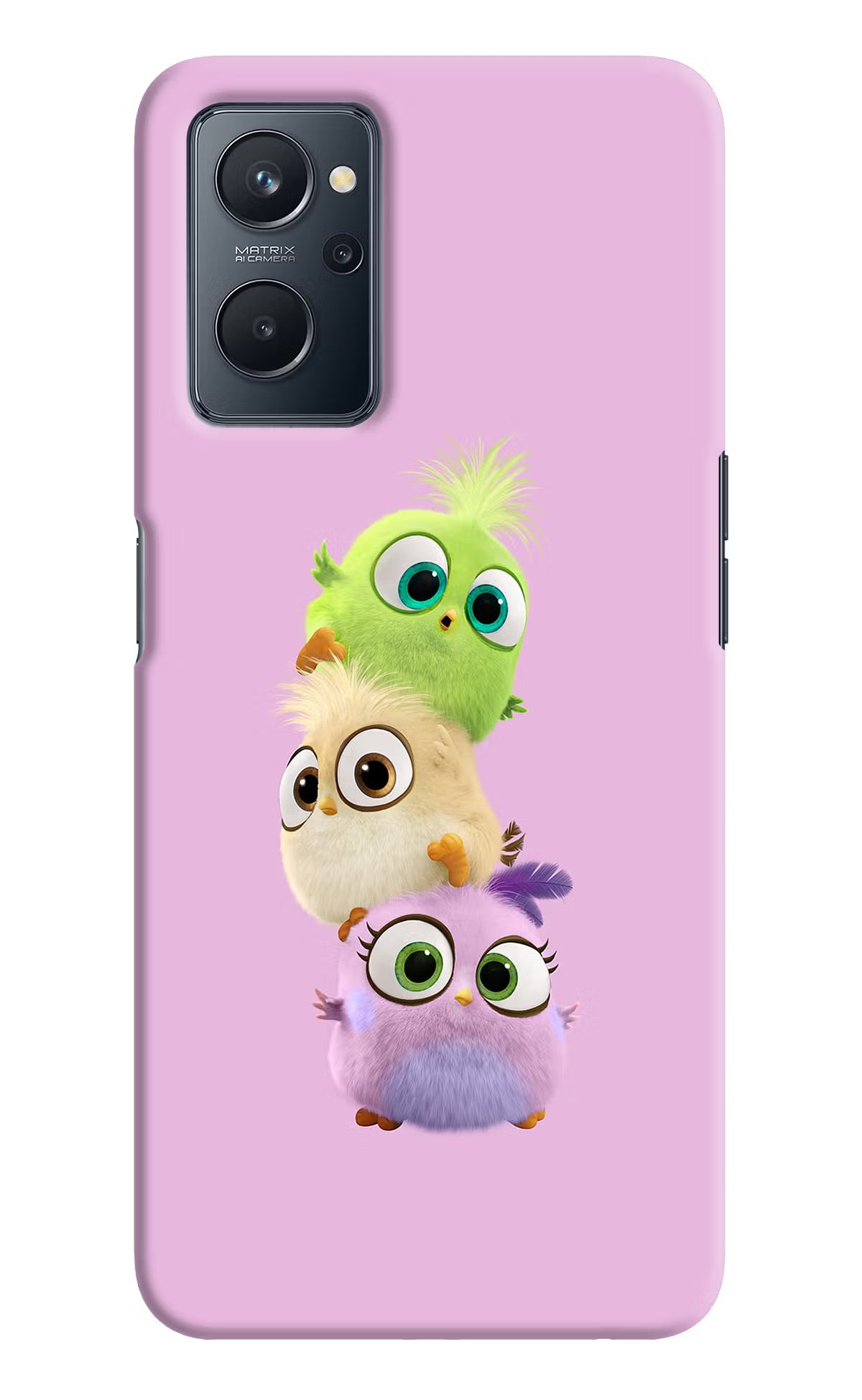 Cute Little Birds Realme 9i 4G Hard Case Back Cover by Casekaro
