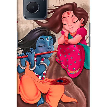 Radhe Krishna Realme 9i 4G Hard Case Back Cover by Casekaro