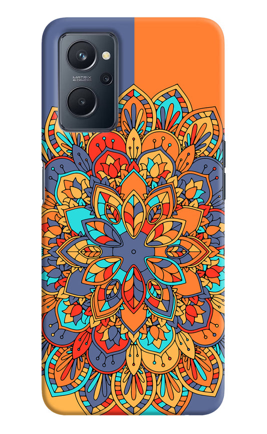 Color Mandala Realme 9i 4G Hard Case Back Cover by Casekaro