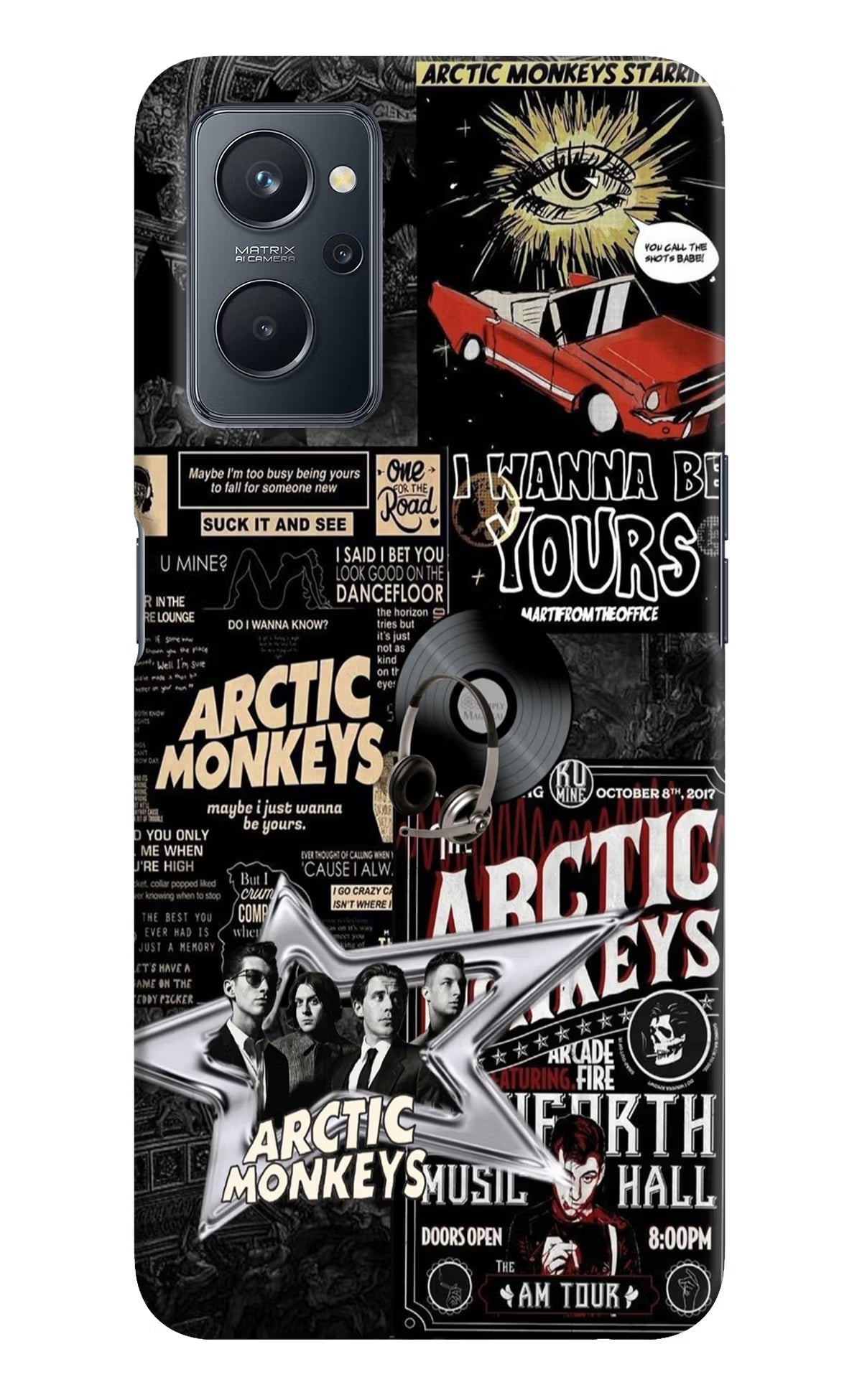 Arctic Monkeys Realme 9i 4G Hard Case Back Cover by Casekaro
